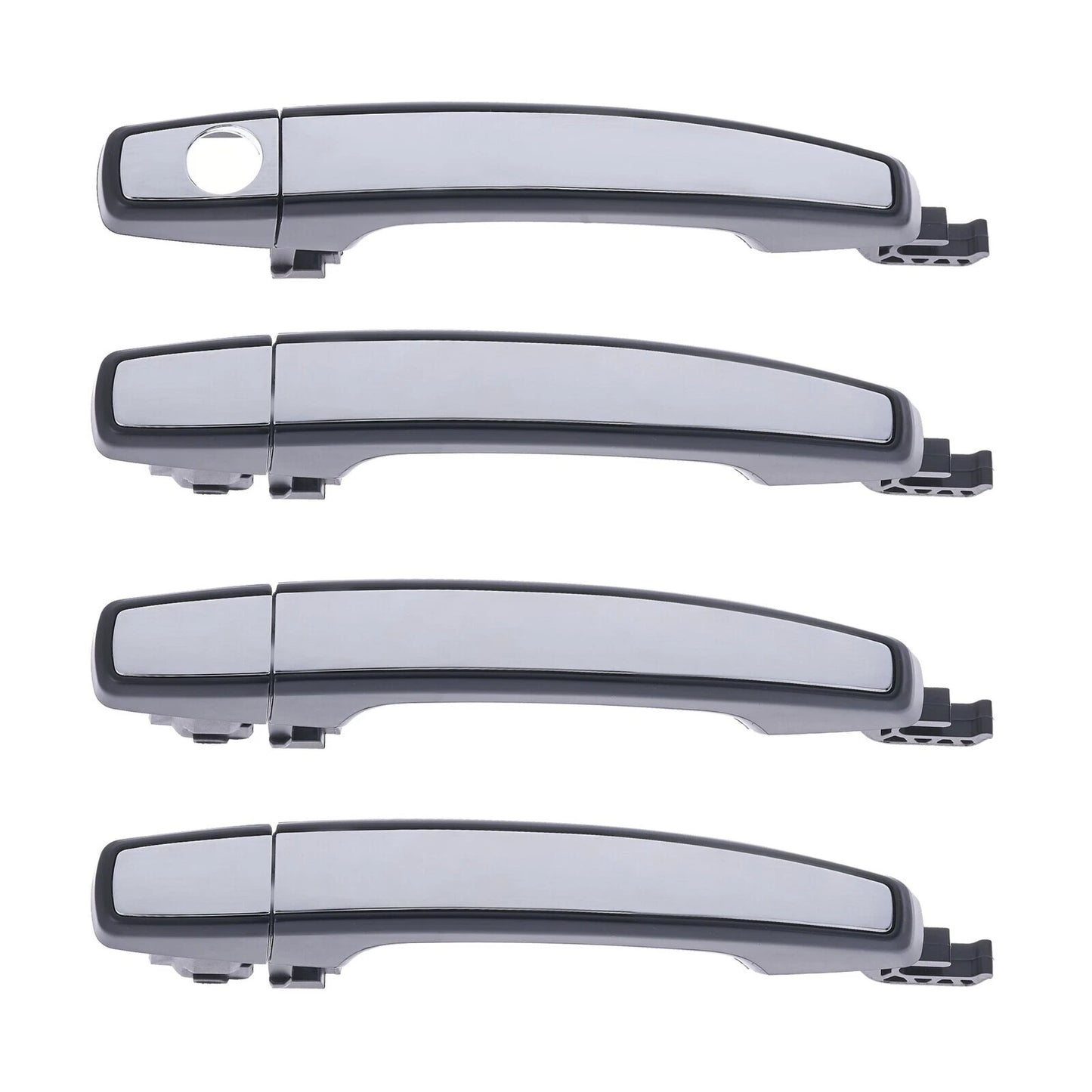 Chrome Outer Door Handles Front/Rear 4pcs for Holden Barina Cruze (2009–2018)