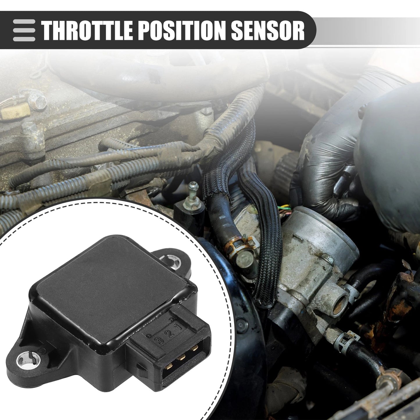 Throttle Position Sensor for VOLVO (0K01118911) 79-93