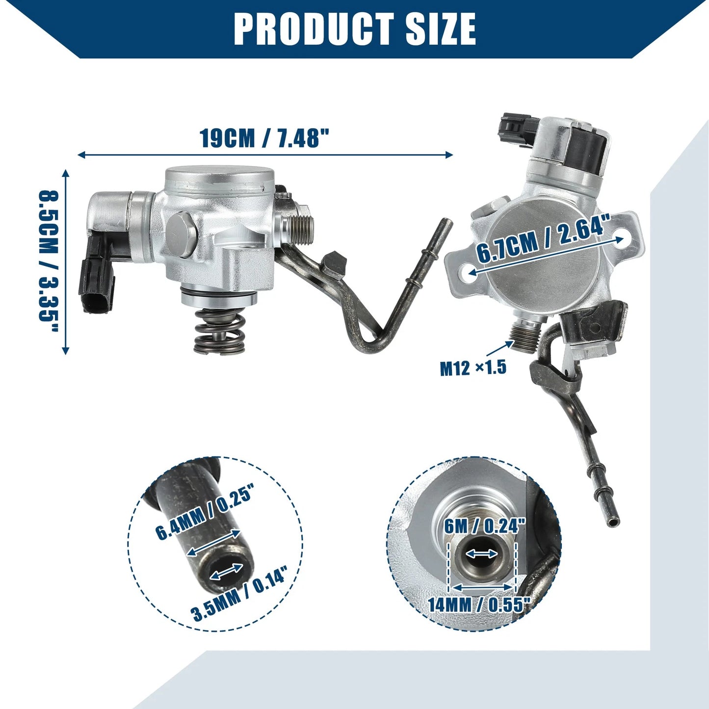 High Pressure Fuel Pump for Honda Accord 2.4L (2014-2018)
