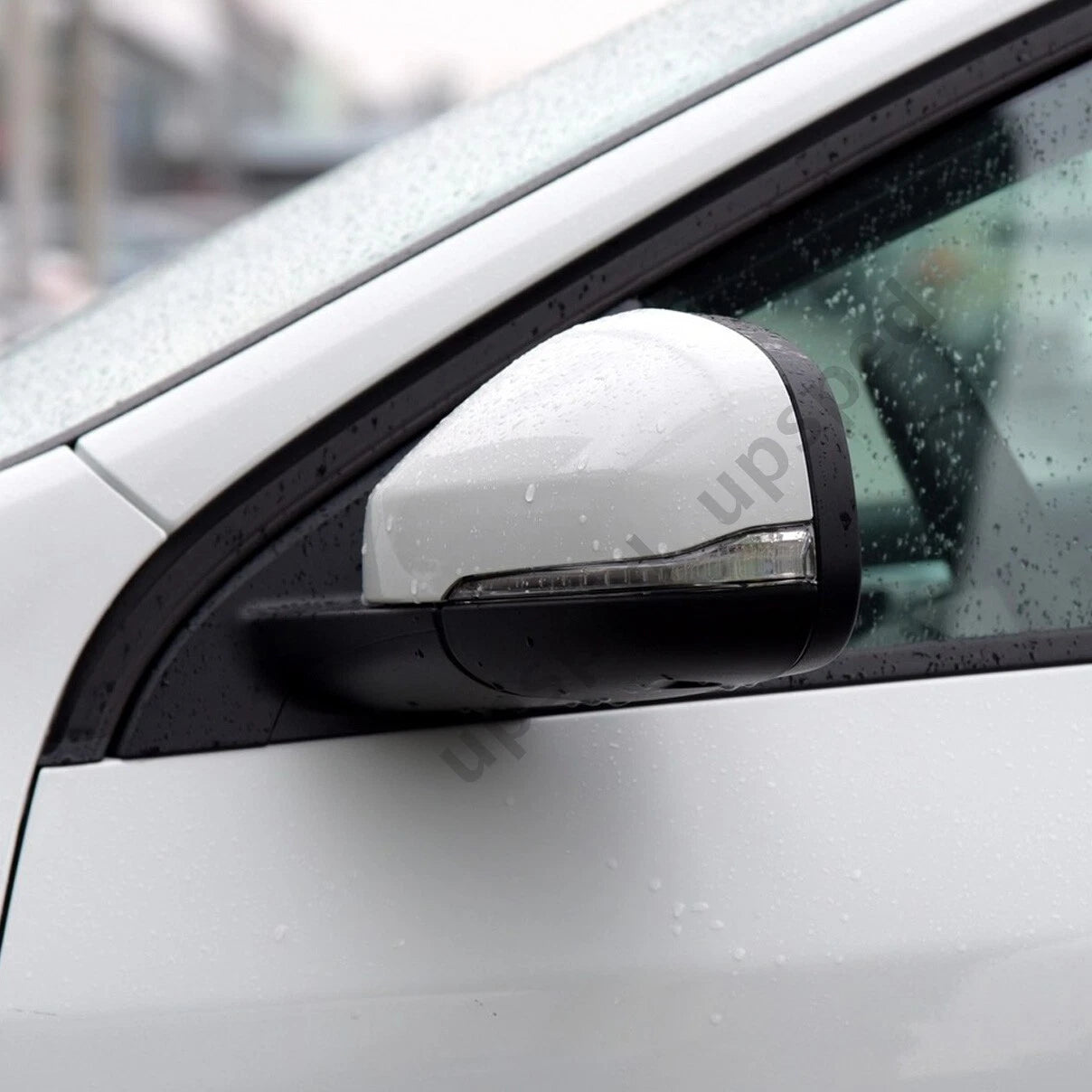 White Left Driver Side Mirror Cap Cover for Volvo S60 S80 (2012–2019)