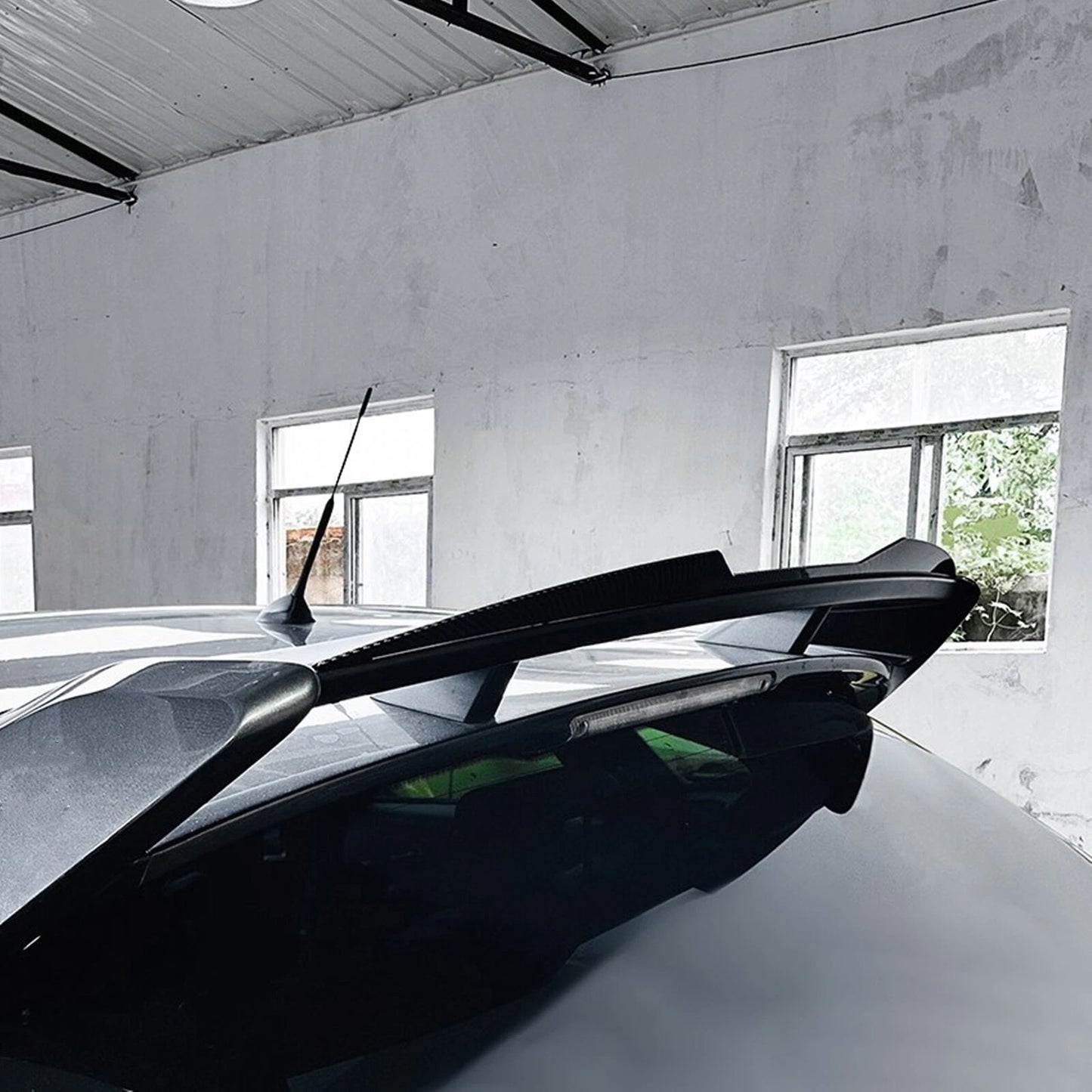 Rear Roof Spoiler for Ford Focus MK3 ST-Line (2011-2018) Gloss Black