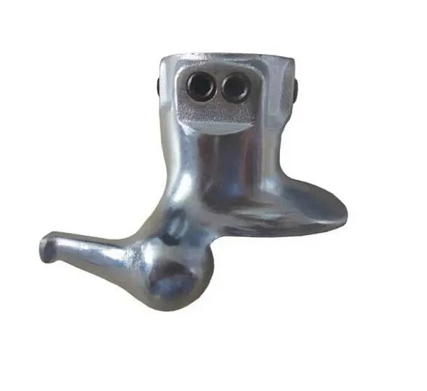 110mm x 75mm Silver Cast Steel Tire Changer Mount Demount Head