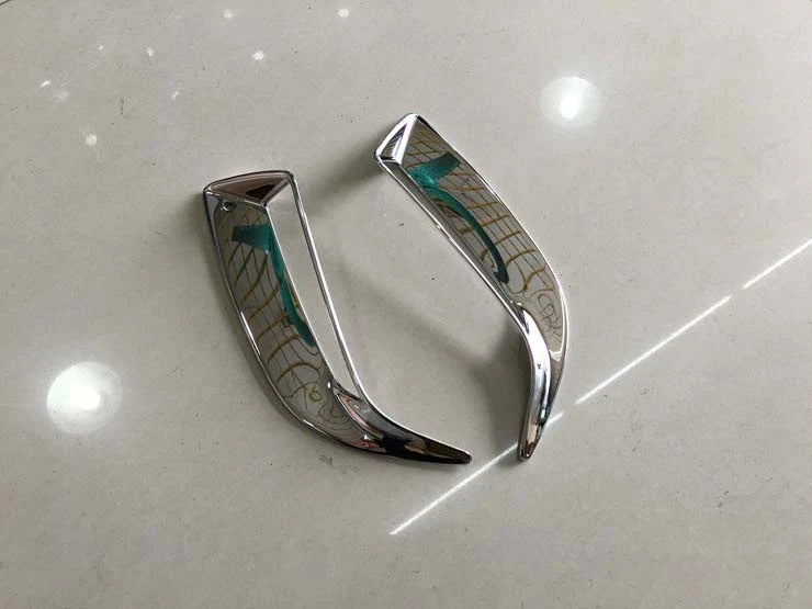 Chrome Rear Fog Light Cover Trim for Lexus RX270 RX450h RX350 (2016-2019)