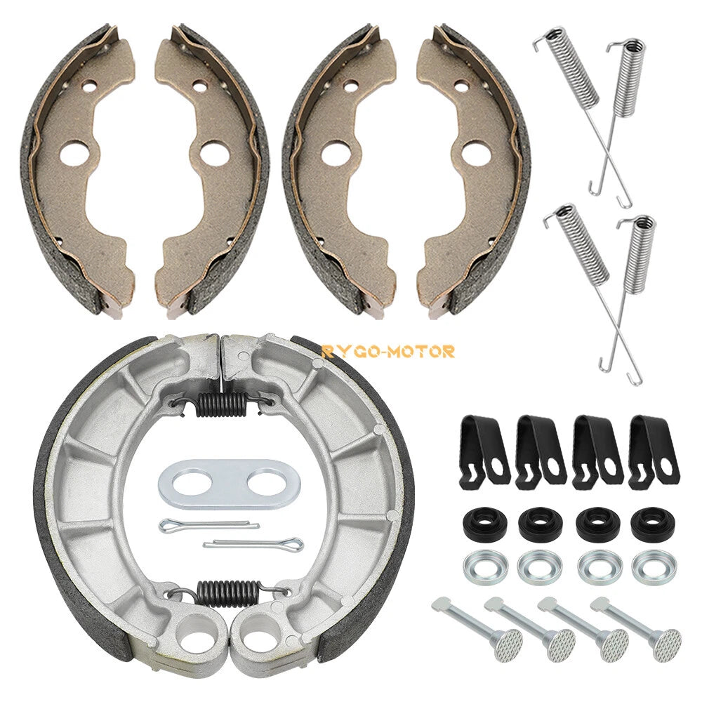 Front Rear Brake Shoes Pin Kit for Honda Rancher 350-400 (2000–2007)