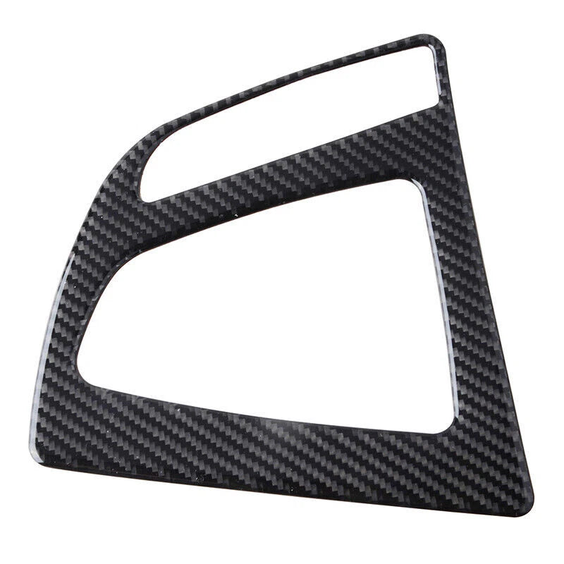 Carbon Fiber Gear Shift Knob Panel Trim for BMW F30 F31 F32 F34 (2012-2019)
