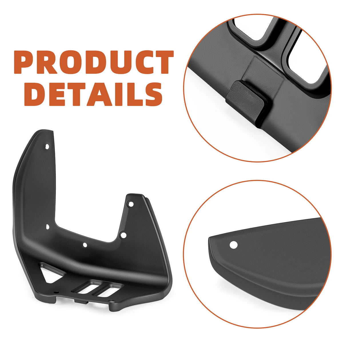 Right Heel Guards for Honda FourTrax 300 TRX300 TRX300FW (1990–2000)
