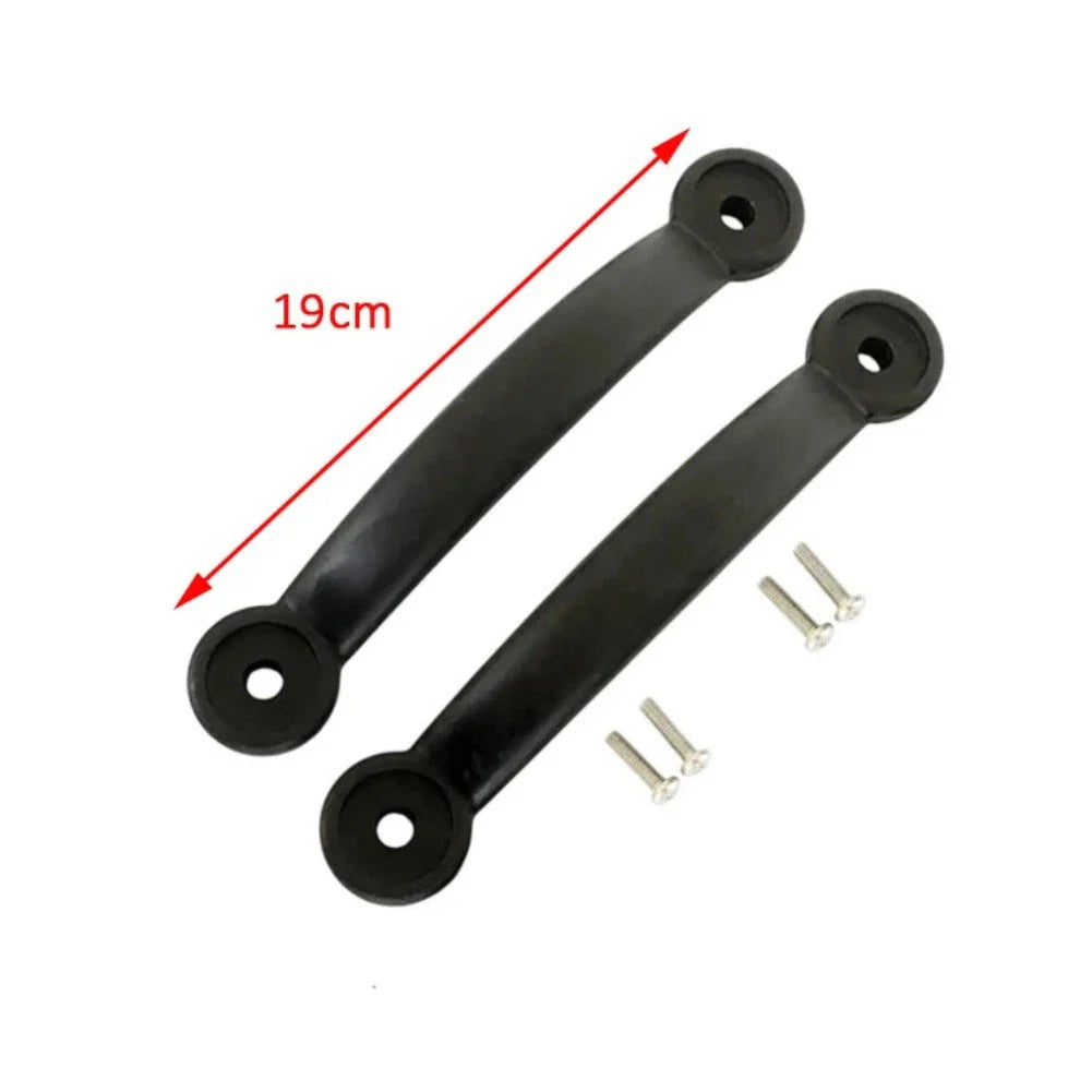 Side Mount Carry Handles for Kayak/Canoe/Boat Pair with Screws, PU Plastic