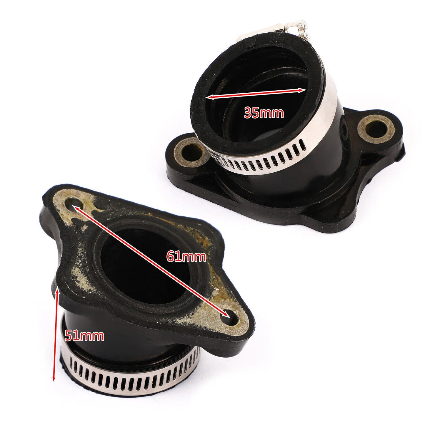 30mm Carburetor Intake Manifold for ATV Quad Go Kart Buggy Dirt Bike