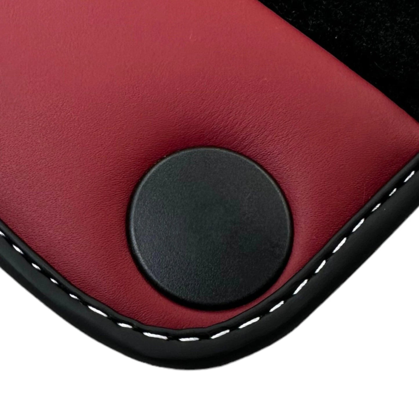 AutoWin Floor Mats for Ferrari California 2008-2014 Bordeaux Nappa Leather