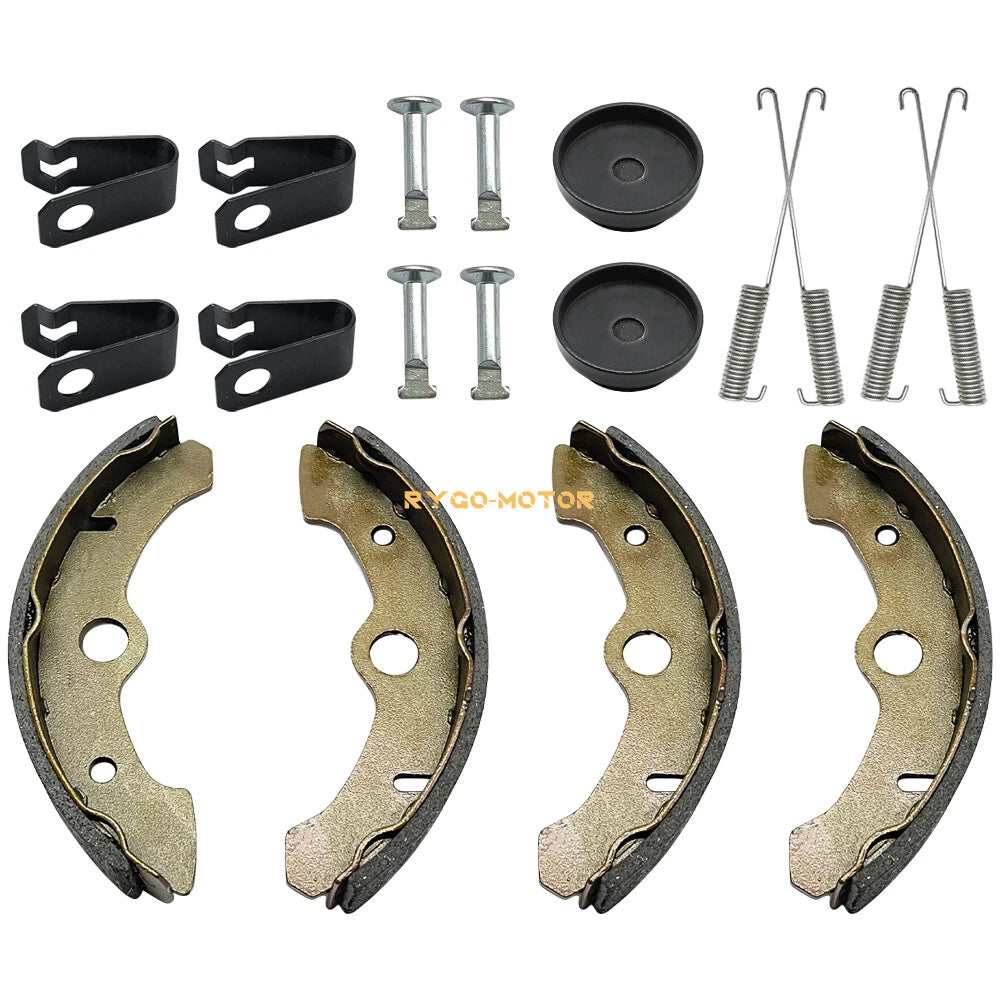 2 x Front & Rear Brake Shoes/Pads for Yamaha YFM350FW Big Bear (1987–1995)