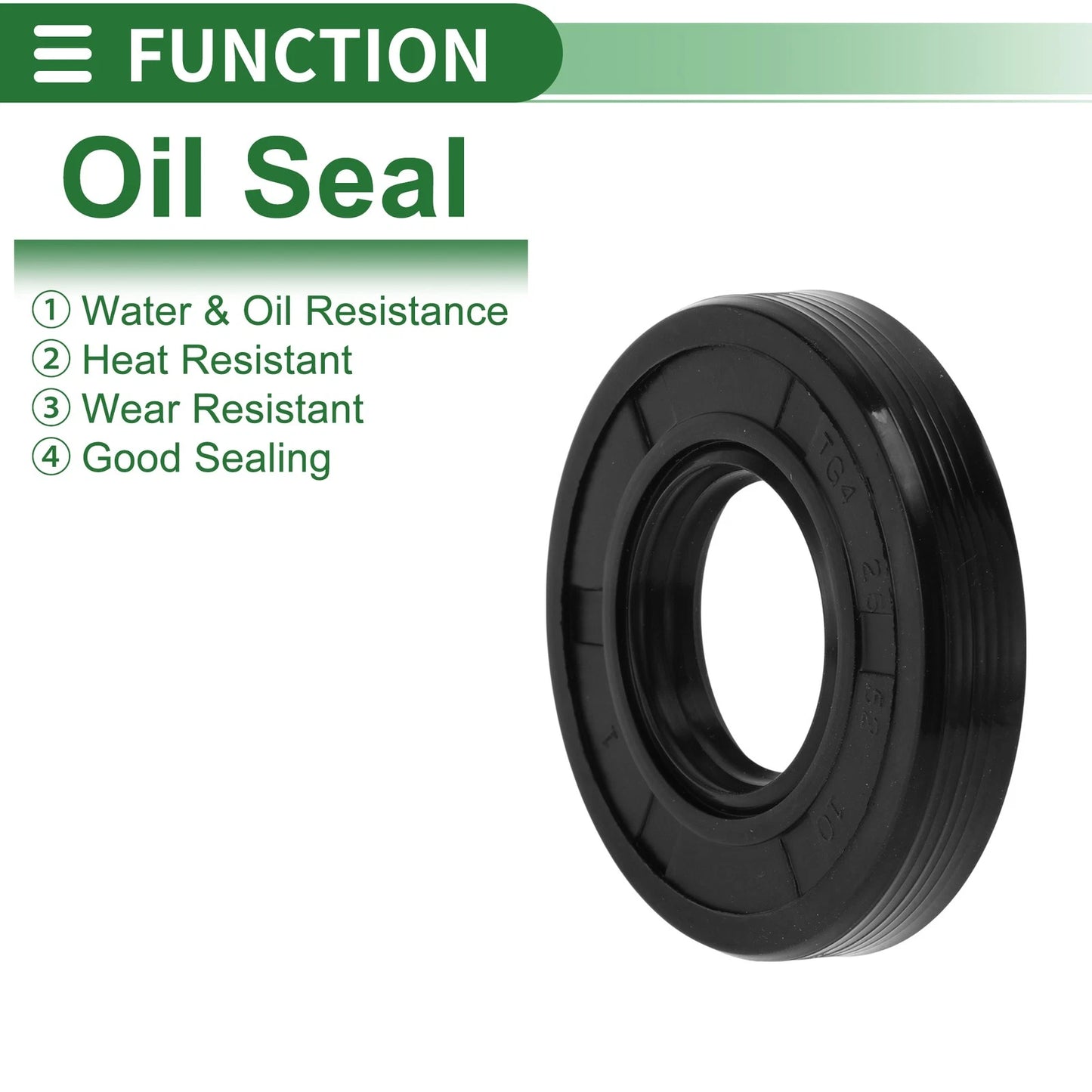 Oil Seal 25x52x10mm Rotary Shaft Seal NBR Rubber for Make Model