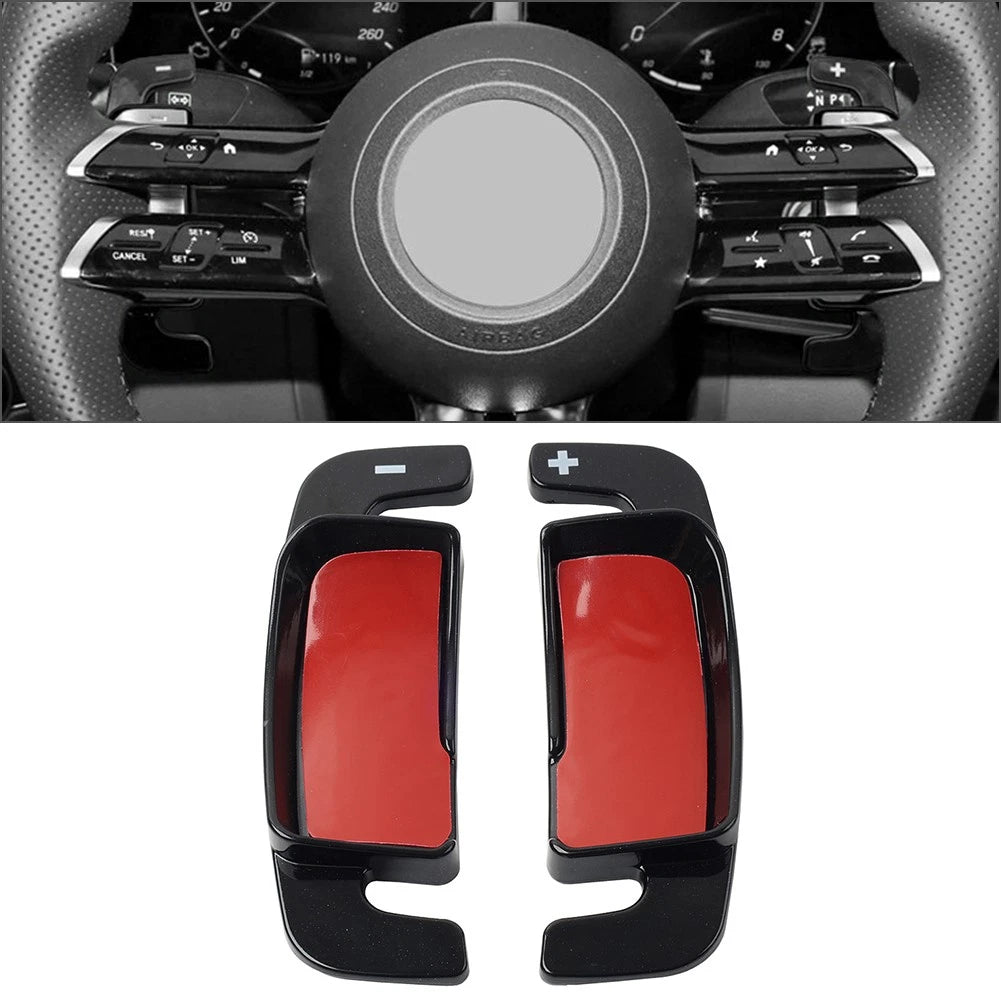 Steering Wheel Paddle Shifter Extensions for Benz A B C E S G CLA GLB EQA
