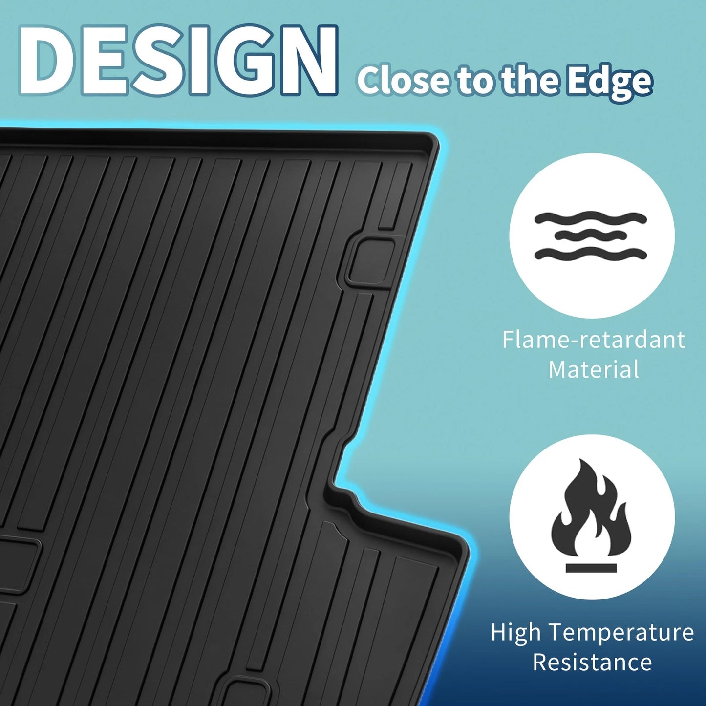 Flat Face Cargo Liner / 1 Pc / Rear Trunk Mat for Toyota 4Runner (2013–2022)