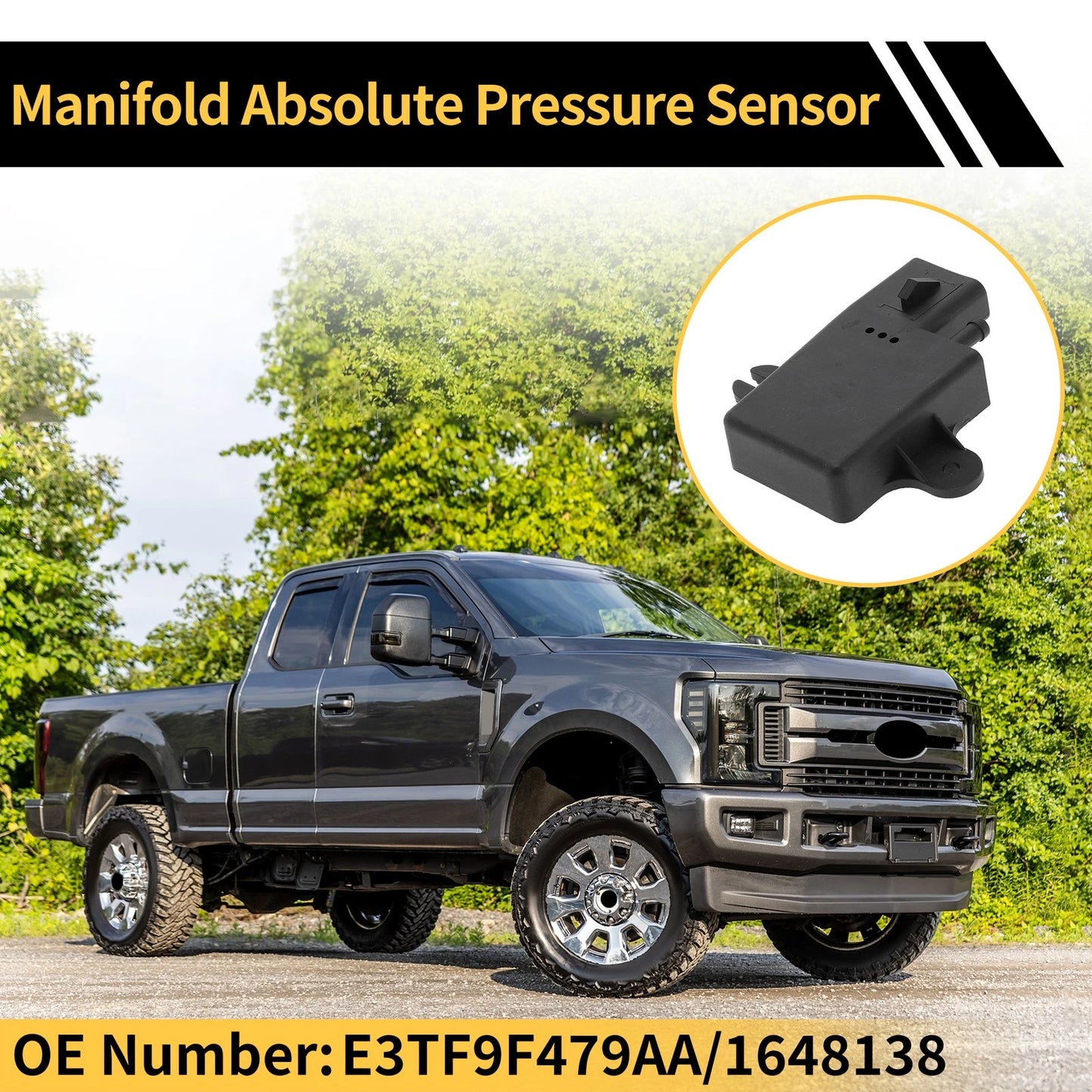 Manifold Absolute Pressure Sensor for Ford F-150 F-250 (1984-1996)