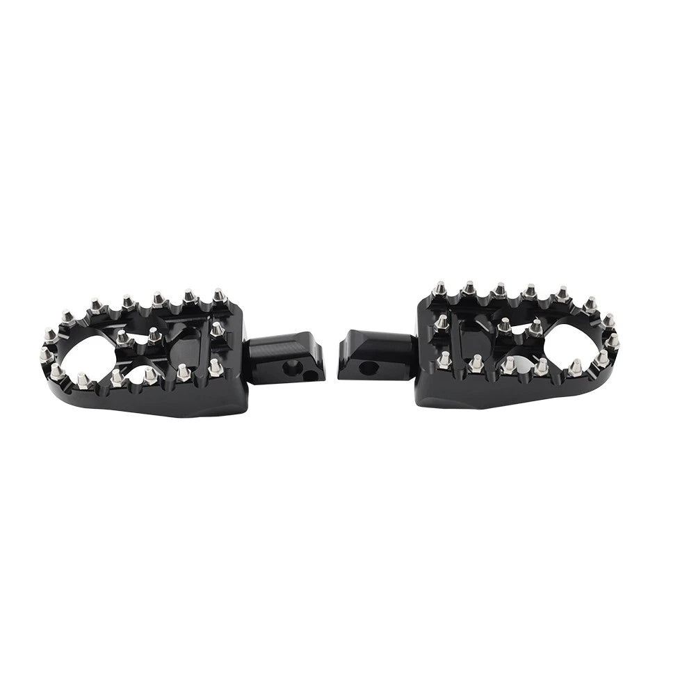 Rear Black FootPeg Passenger Pedal for Harley FXBB FXLR FXLRS FXLRST FXST FLSB (2018-2023)