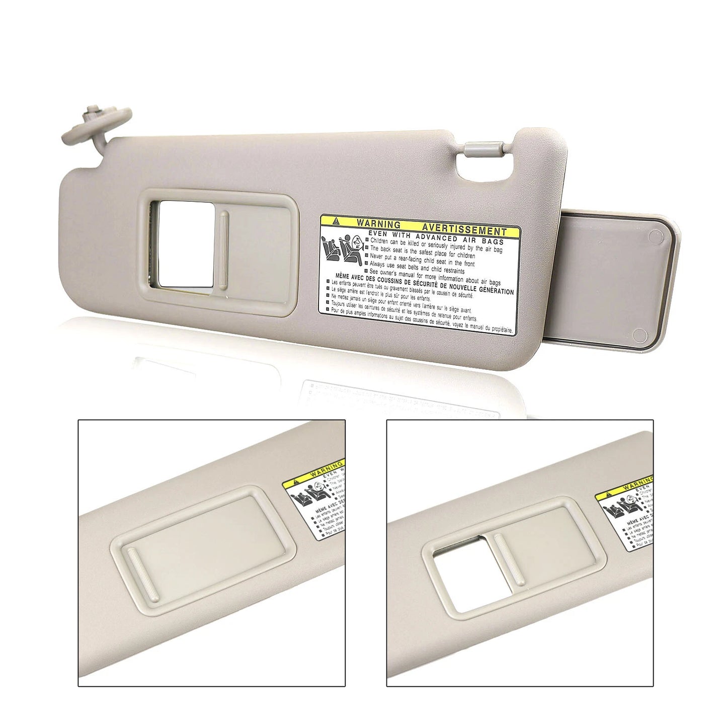 Sun Visor for Toyota 4Runner Beige (2004-2008)