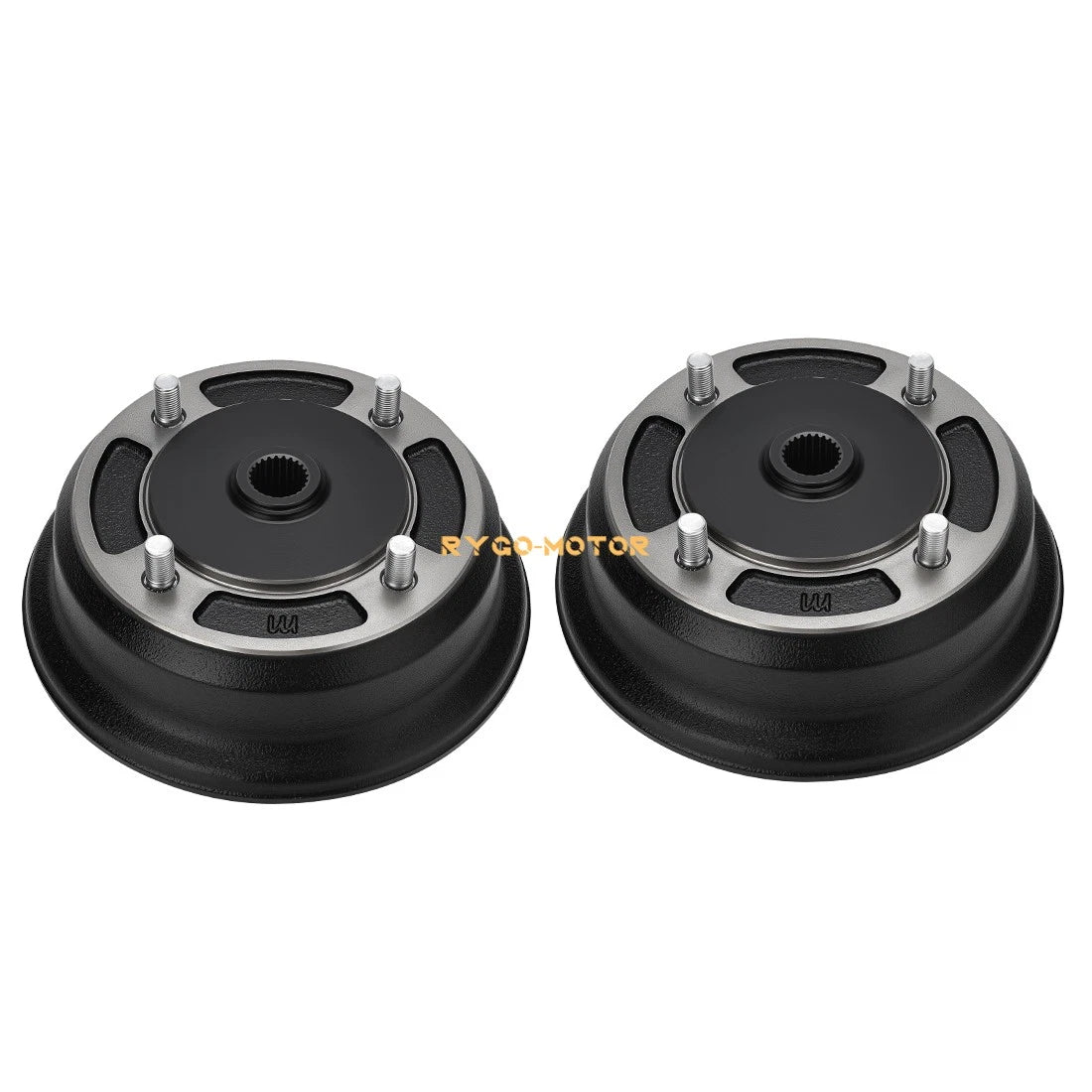 2 x Rear Brake Drums for Kawasaki Mule 2510 3000 3010 3020 4000 4010