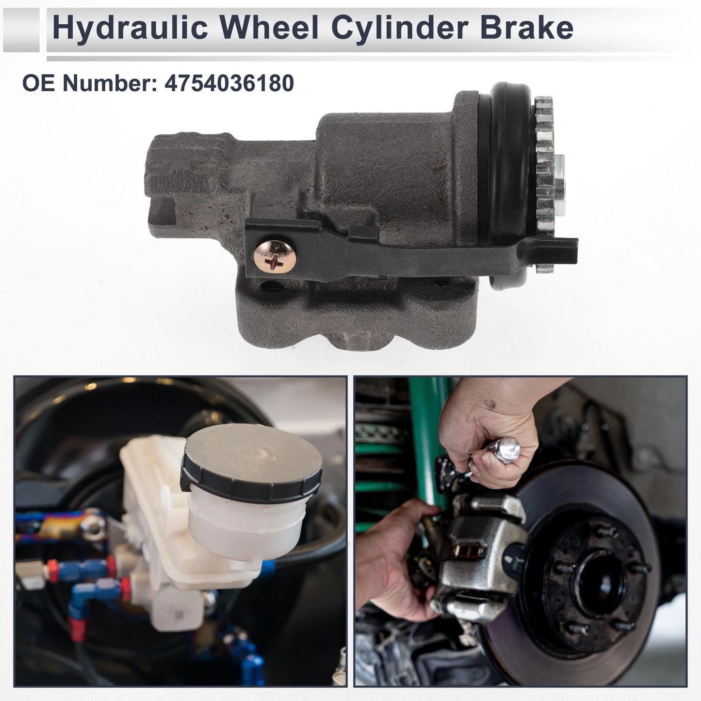Front Left Brake Wheel Cylinder for Toyota Coaster (1998–2008)