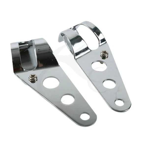 Headlight Mount Brackets Fork Ear 35mm-43mm for Harley Honda Suzuki