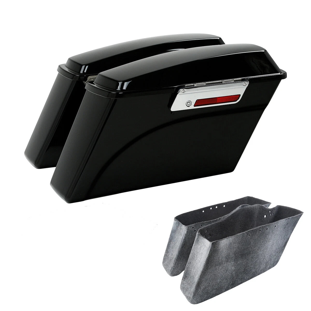 Saddlebags Saddle Bag for Harley Softail FXST Heritage Fatboy (1984-2013)