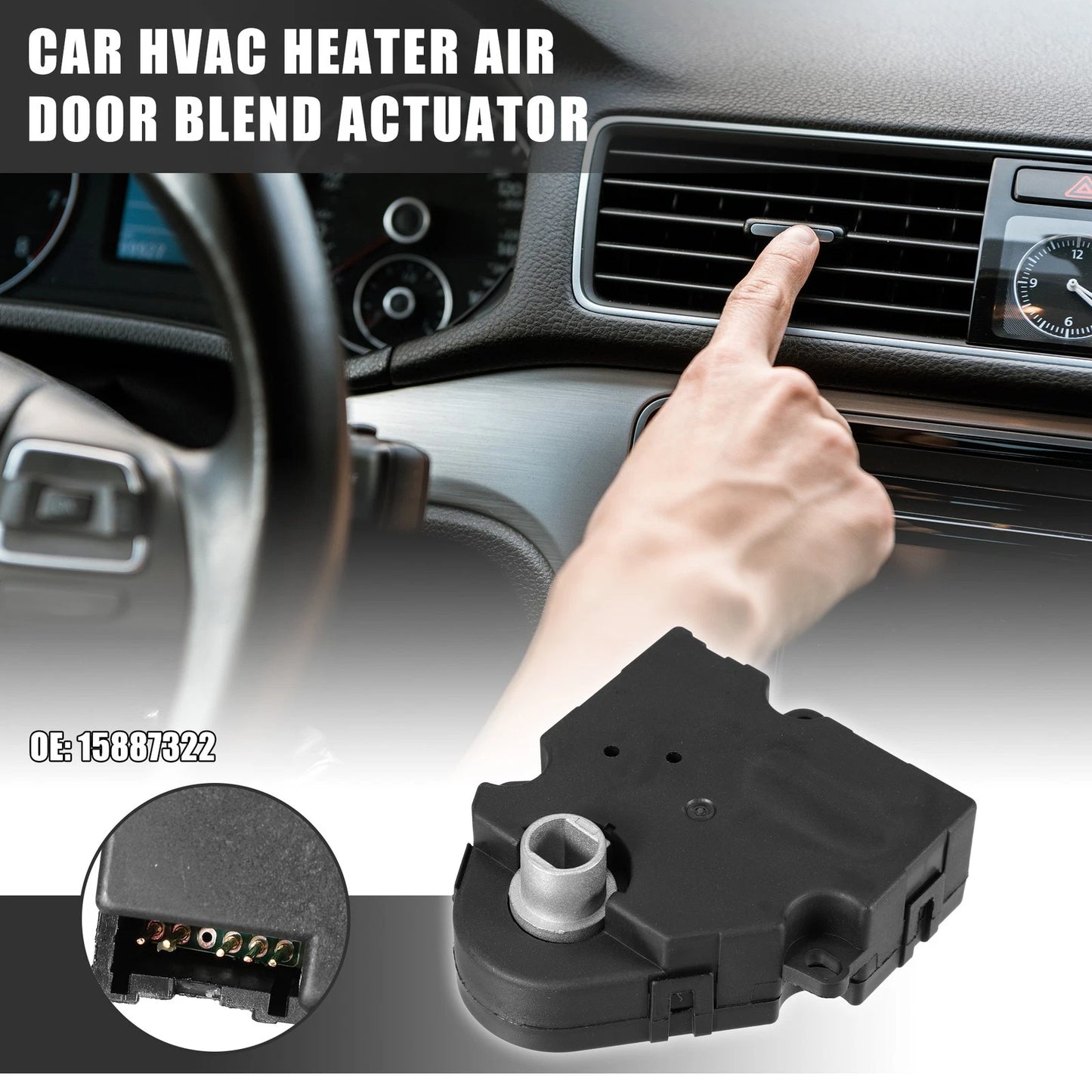 HVAC Heater Air Door Blend Actuator for GMC Yukon (2007-2014)