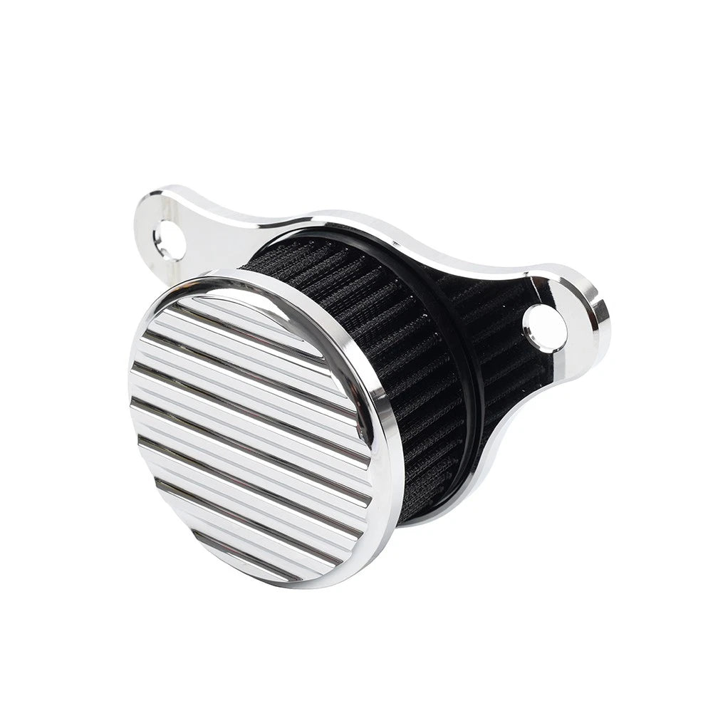 Chrome Air Cleaner Intake Filter for Harley Softail, Dyna, Touring, Road King (2000-2023)