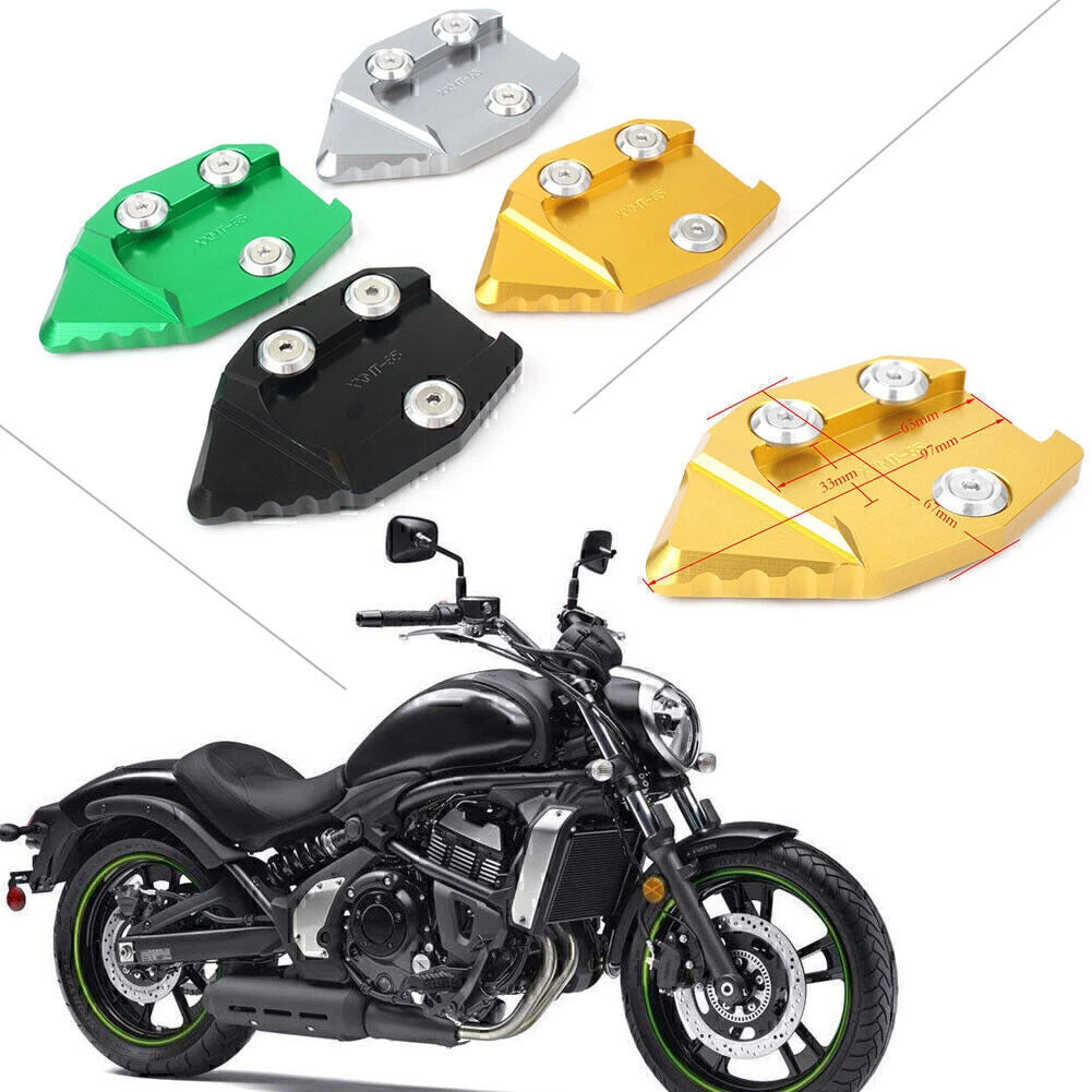 Sidestand Kickstand Extension Pad for 2015-2023 Kawasaki Vulcan VN650