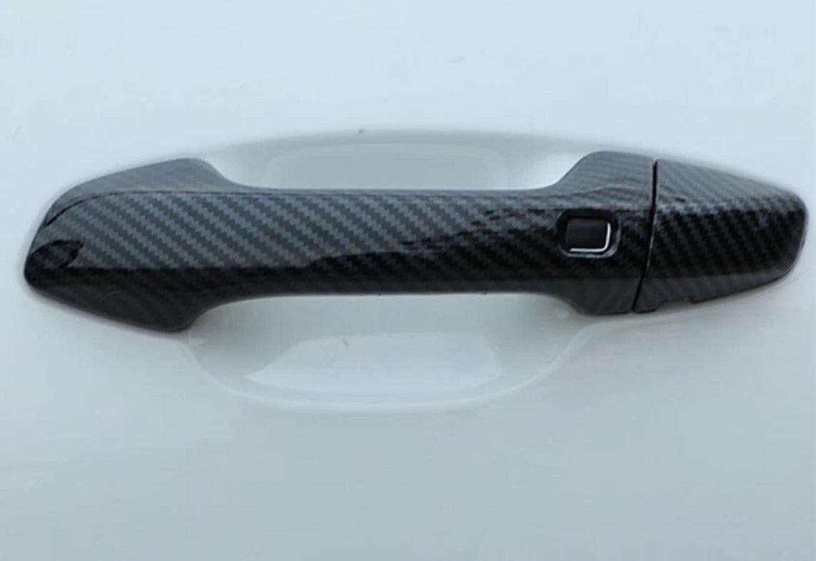 Carbon Fiber Door Handle Lid Cover Trim for Kia Forte K3 (2019-2021) 5 pcs