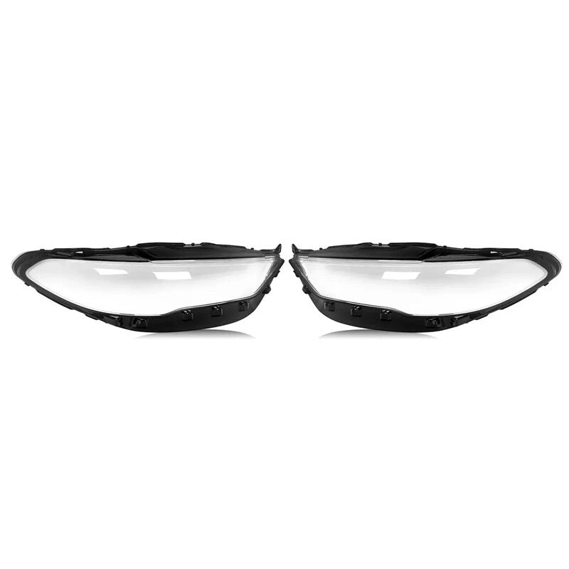 Left Right Front Headlight Lens Cover for Ford Fusion (2017-2018)