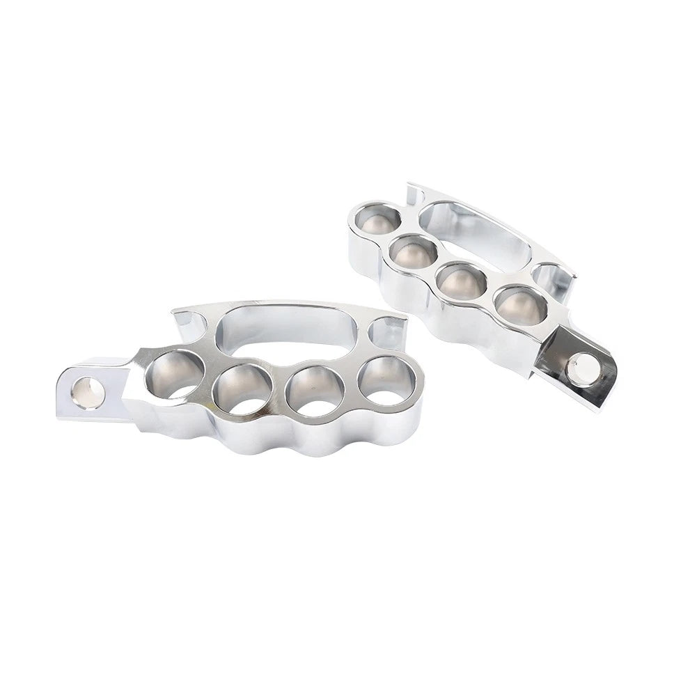 Knuckle Control Foot Pegs for Harley V-Rod Sportster XL 883 Dyna Softail (2001-2023)