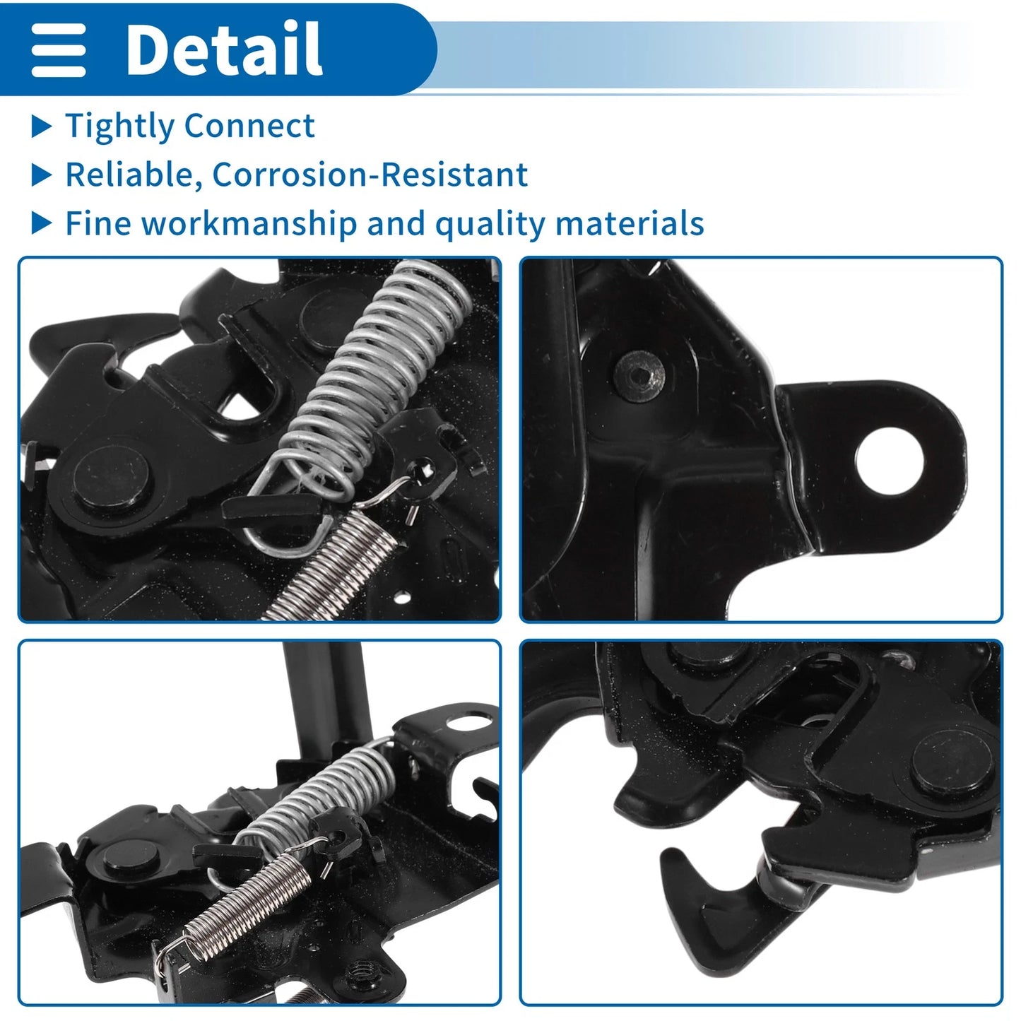 Hood Latch Assembly for Toyota Yaris Sedan (2007-2012) 1 Pc