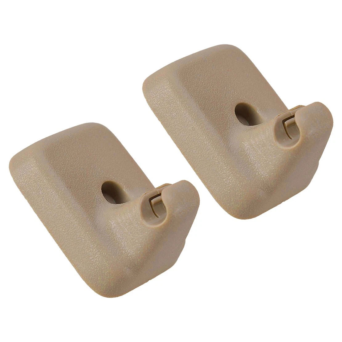 2 x Beige Sun Visor Bracket Clips for Ford F150 (2009-2014)