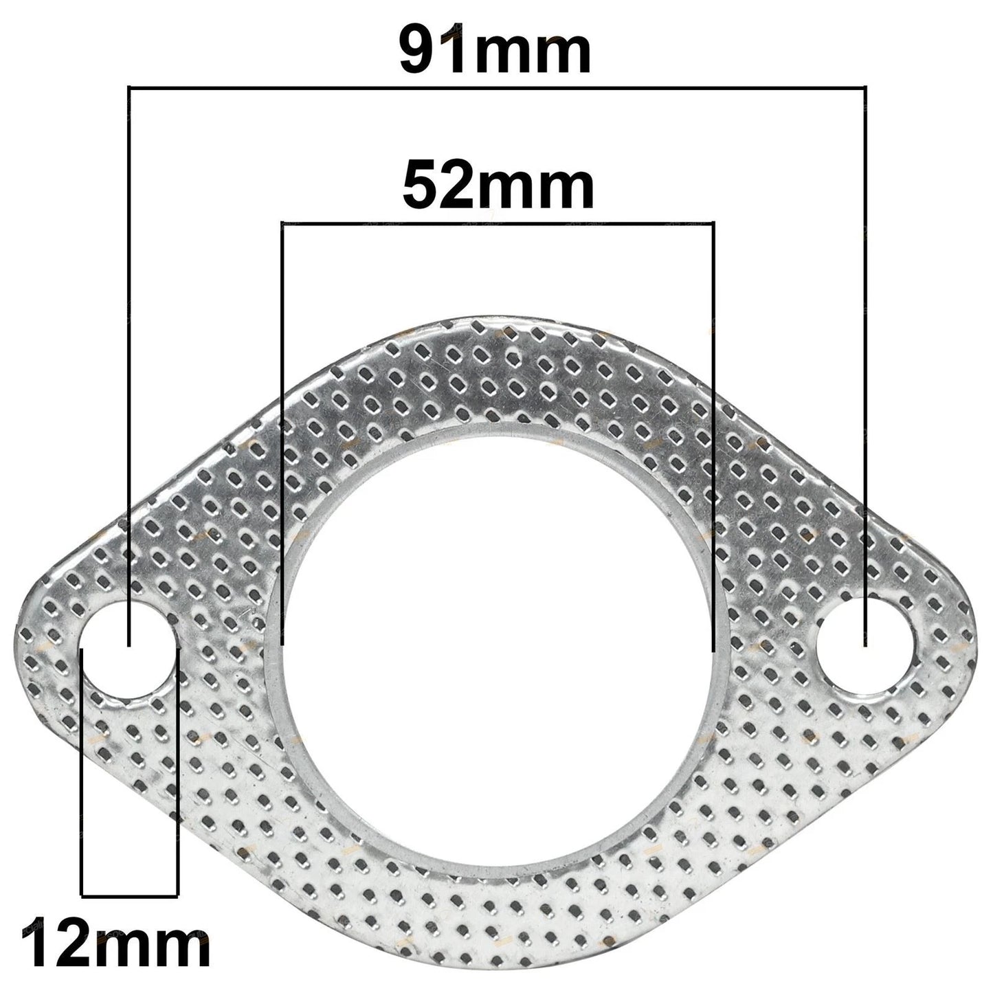 Exhaust Pipe Flange Gasket 2.0L for Nissan Gazelle S12 (1984-1988)