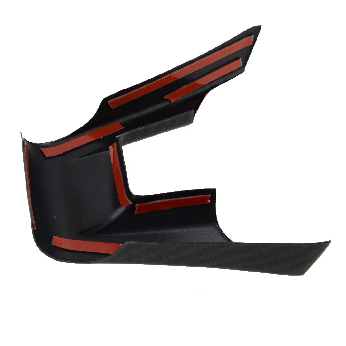 1x Carbon Fiber Steering Wheel Button Cover for Hyundai Sonata (2015-2019)
