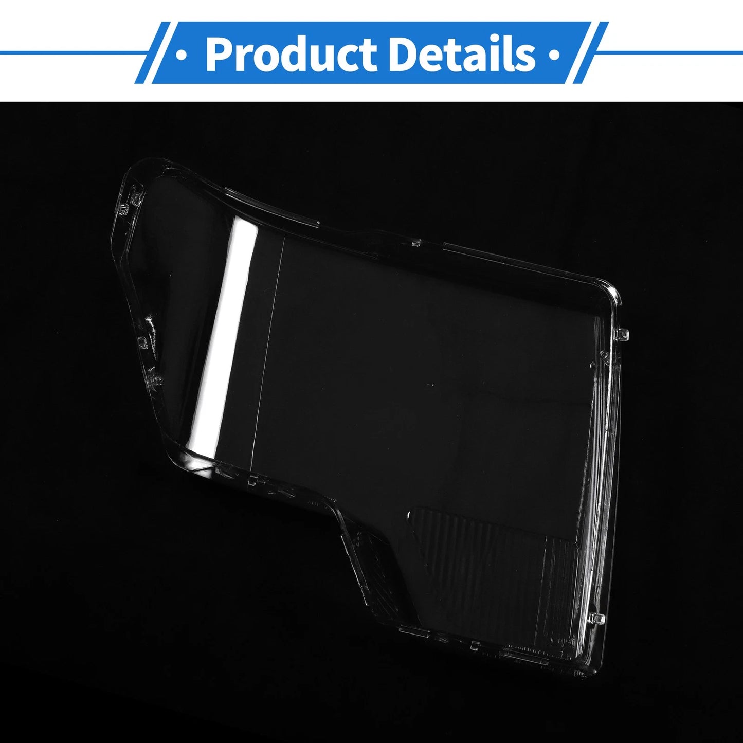 Car Front Left Headlight Lens Cover for Ford F-150 (2009-2014)