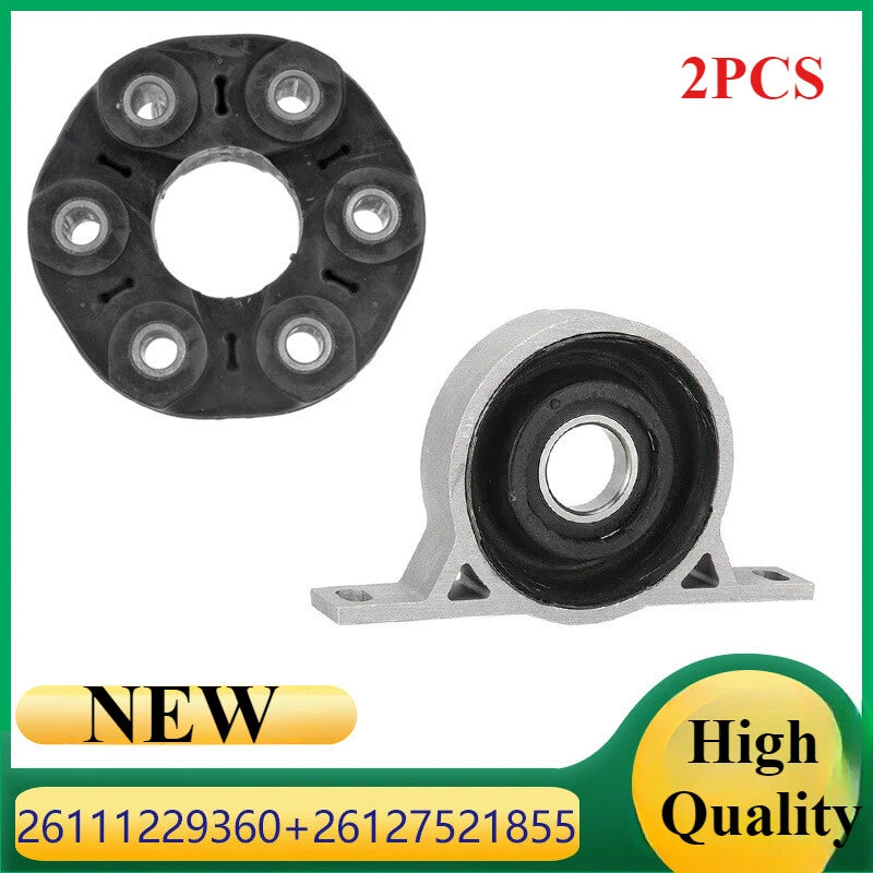 2 x Cardan Driveshaft Flex Disc Joint and Bearing for BMW E83 (2004–2010)