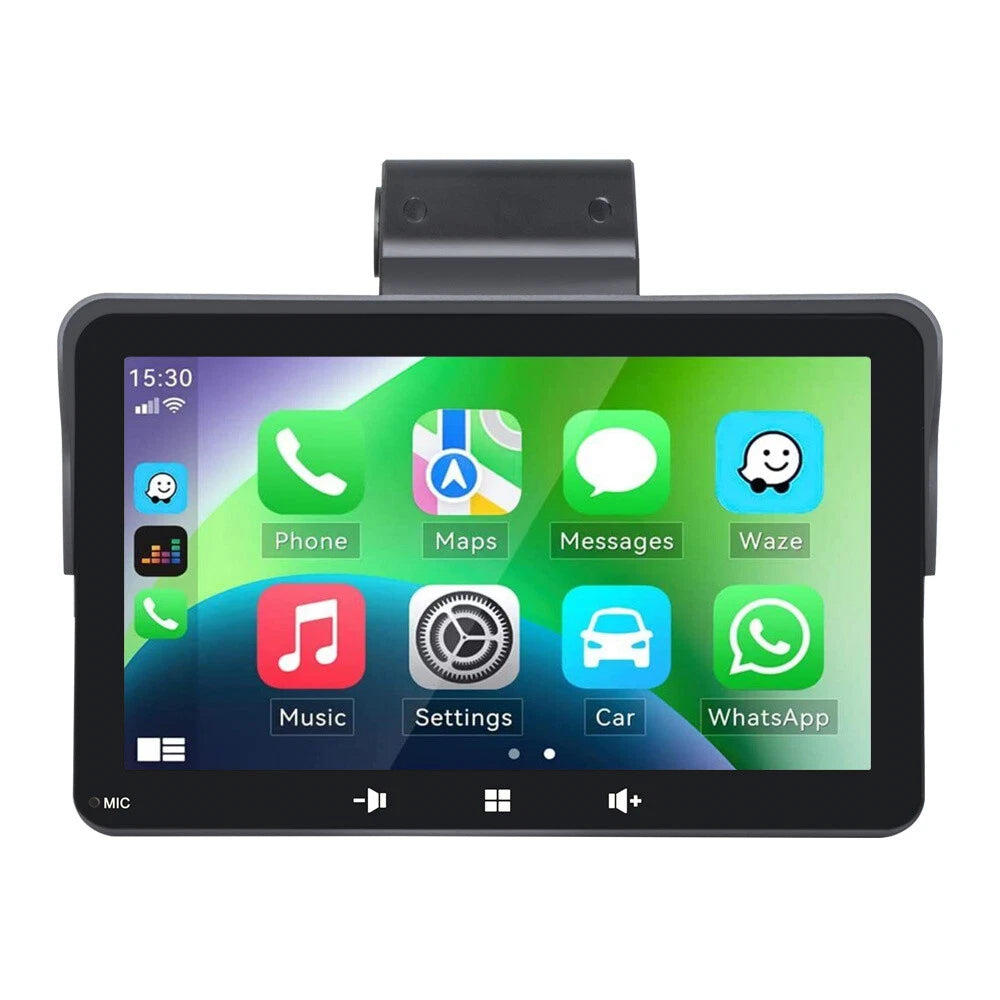 7" Touch Screen Multimedia Player w/ DVR & 64G TF Card for Car - Carplay FM BT