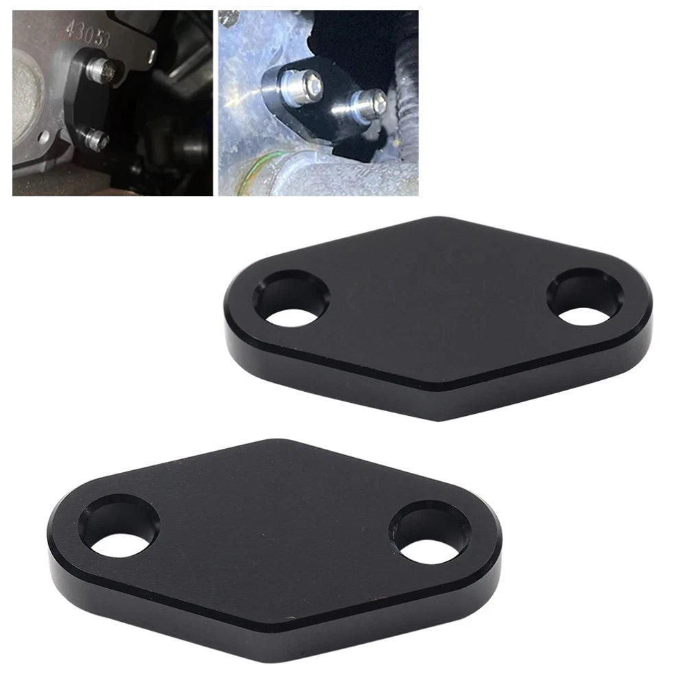 Oil Cooler Block Off Plate w/ Gasket & Bolt for Suzuki Hayabusa GSX1300R