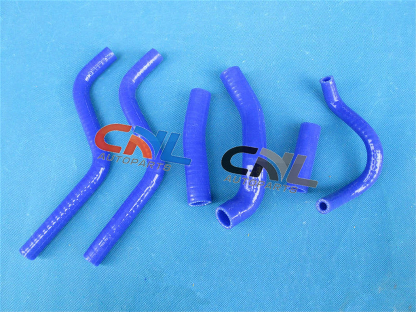 BLUE silicone radiator hose for Honda CR250R (1988-1991)