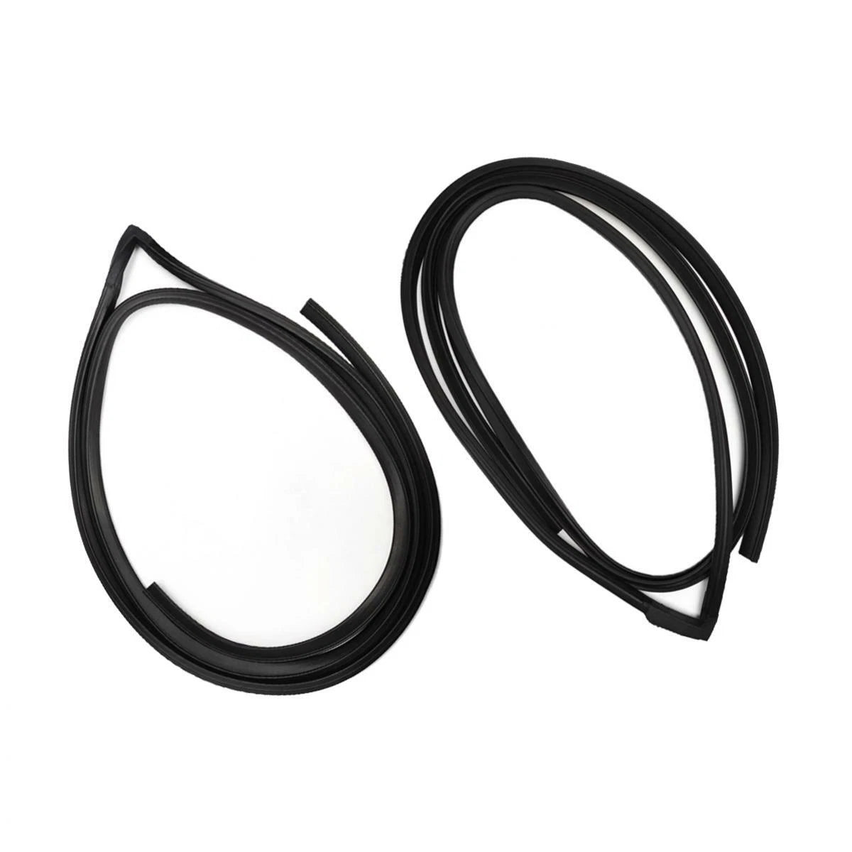 Door Rubber Seal Weatherstrip Rear L+R Fits Datsun 1200 Sunny B110 4D Sedan D06