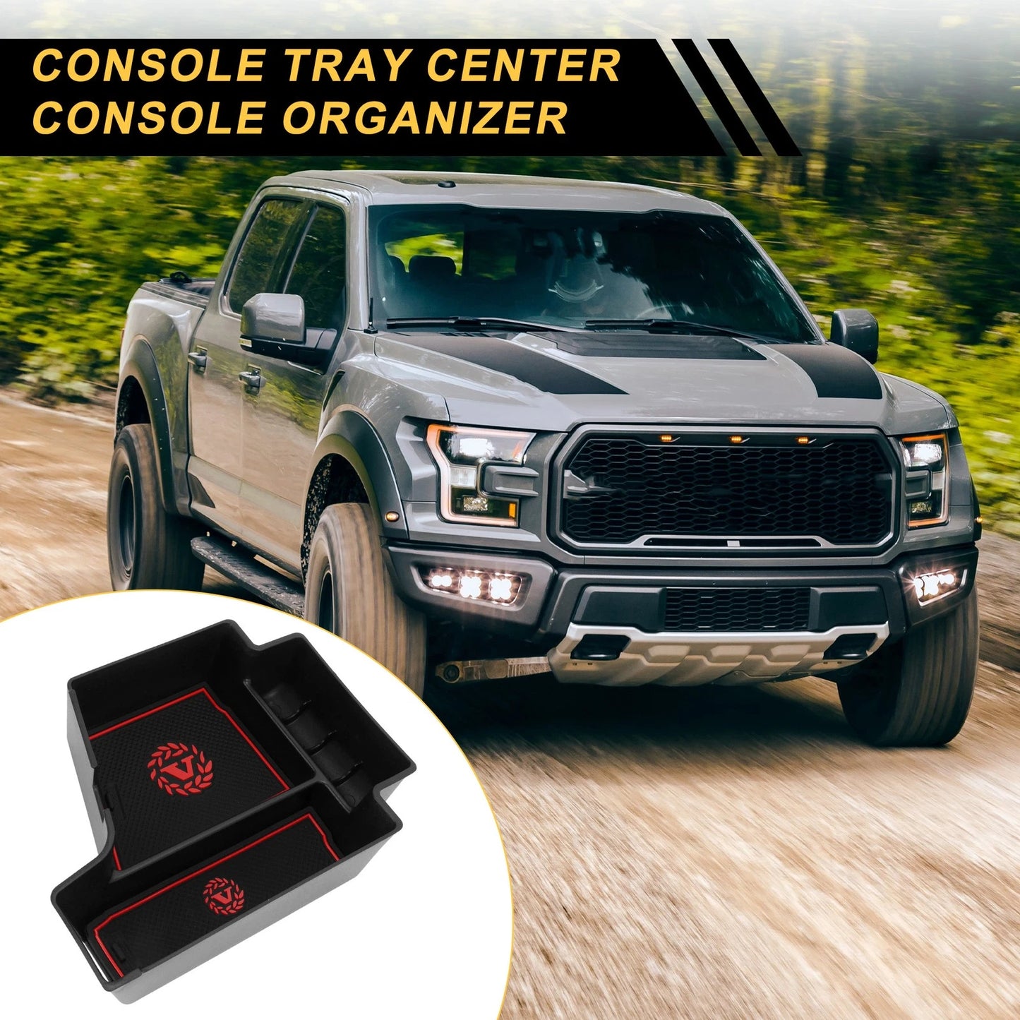 Center Console Armrest Organizer Tray for Volvo XC60 S90 V90 XC90 (2018-2023)