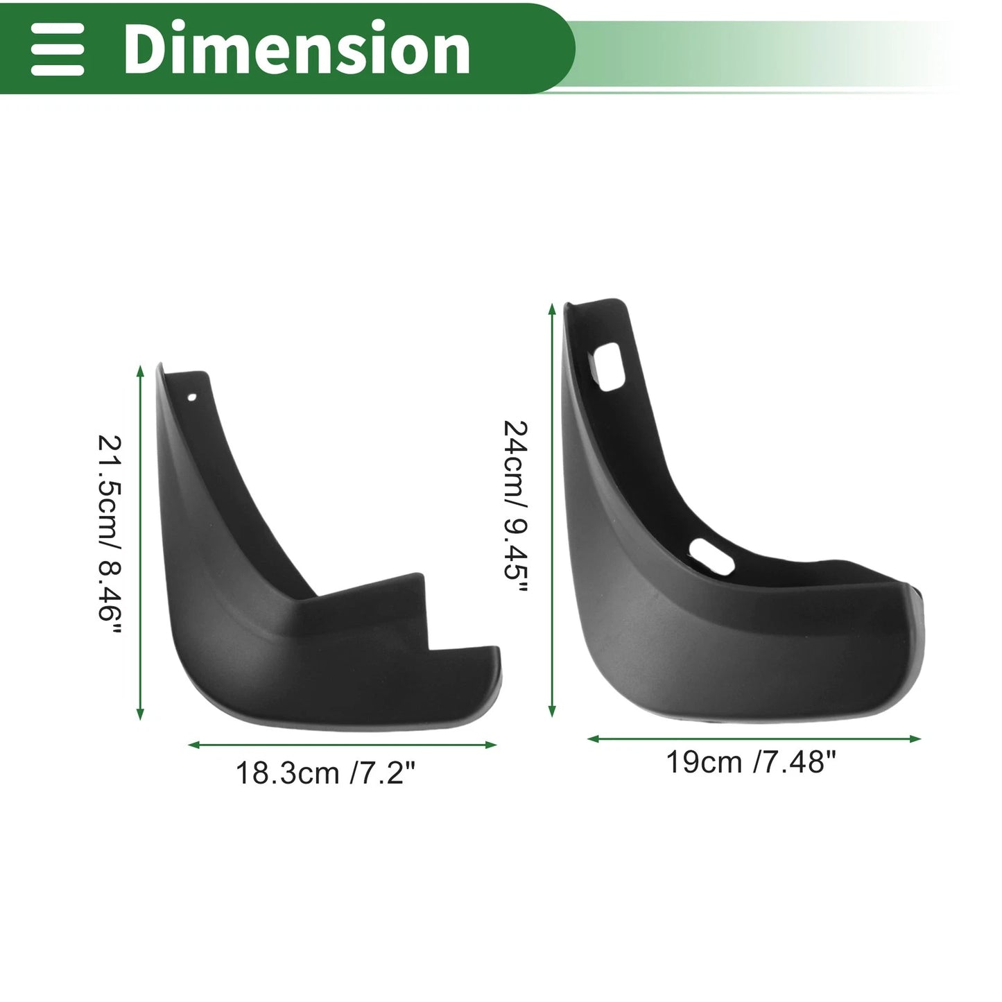 Mud Flaps Splash Guards for Ford S Max (2007-2012)