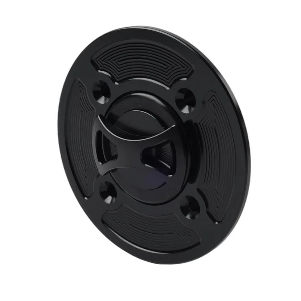 Fuel Gas Tank Cap Cover for APRILIA RSV1000 04-08, Tuono V4R 11-17, RSV4 R Black