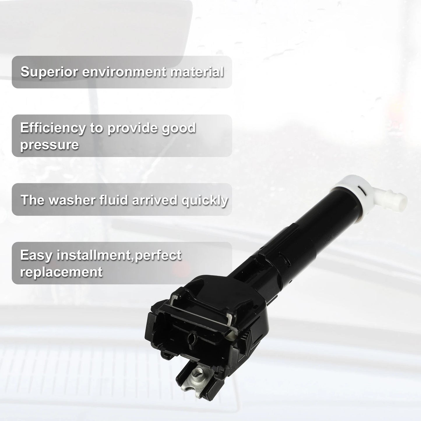 Headlight Washer Nozzle Sprayer for Toyota Hilux (2004-2015)