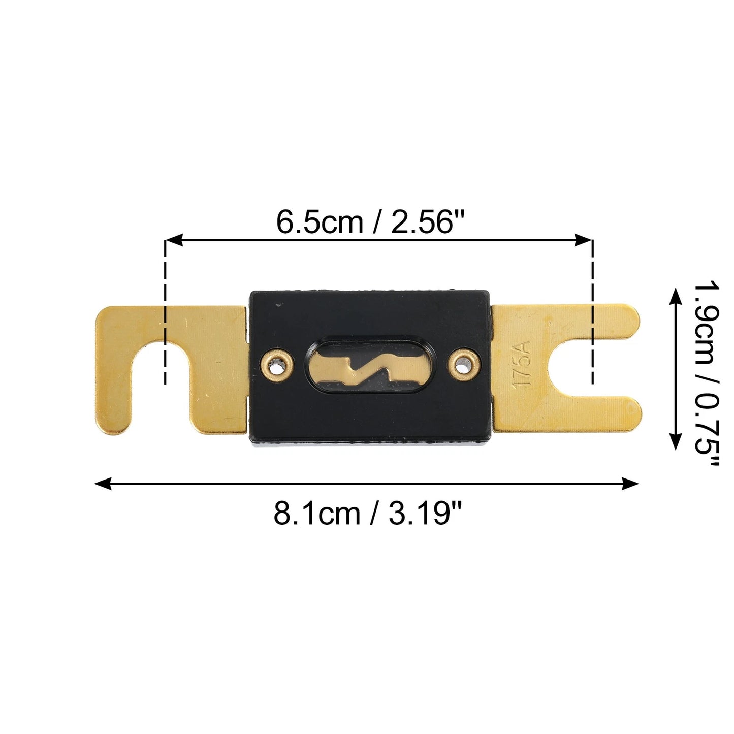 175A ANL Fuse Electrical Protection for Car Truck Motorcycle Boat Audio CDs