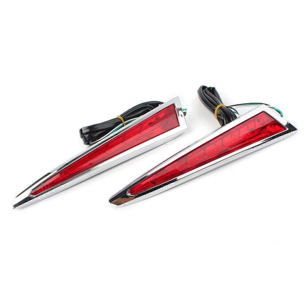 Saber Tooth Rear Saddlebag LED Brake Lights for Victory Country (2010-2017)
