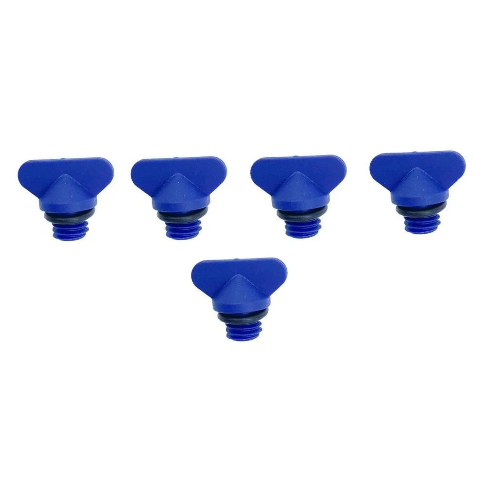 5 x Mercruiser Engine Block Drain Plugs for Manifold (22-806608A02, 18-4226)