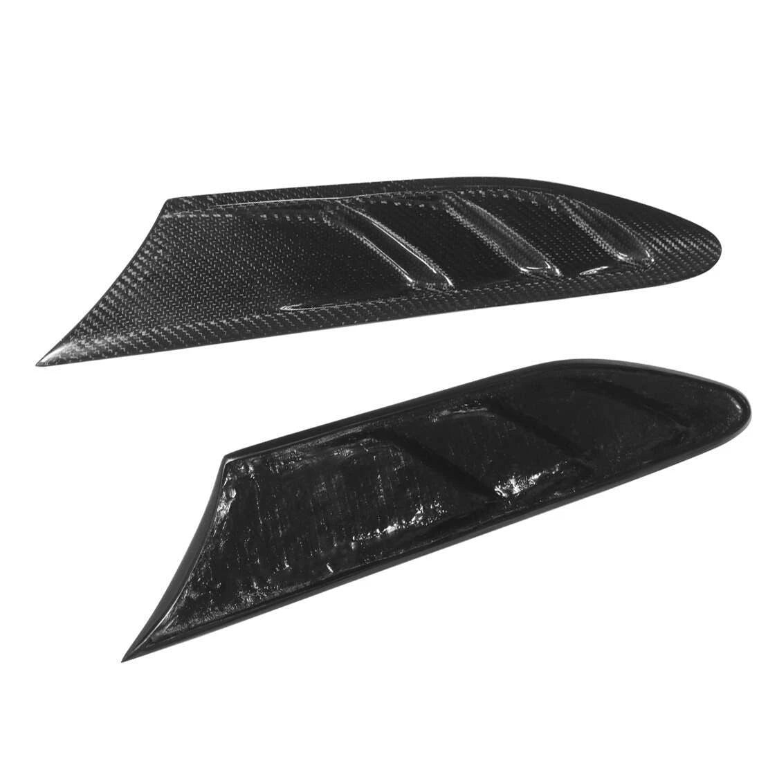 Carbon Fiber Fender Fin Vent Cover Trim for Toyota 86, Scion FR-S (12-19)