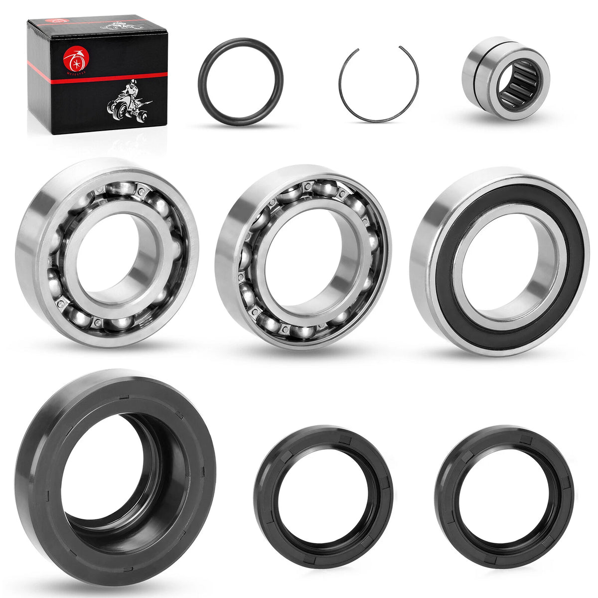 Rear Differential Bearing Seal Kit for Honda Foreman Rubicon 500 (2009-2014)