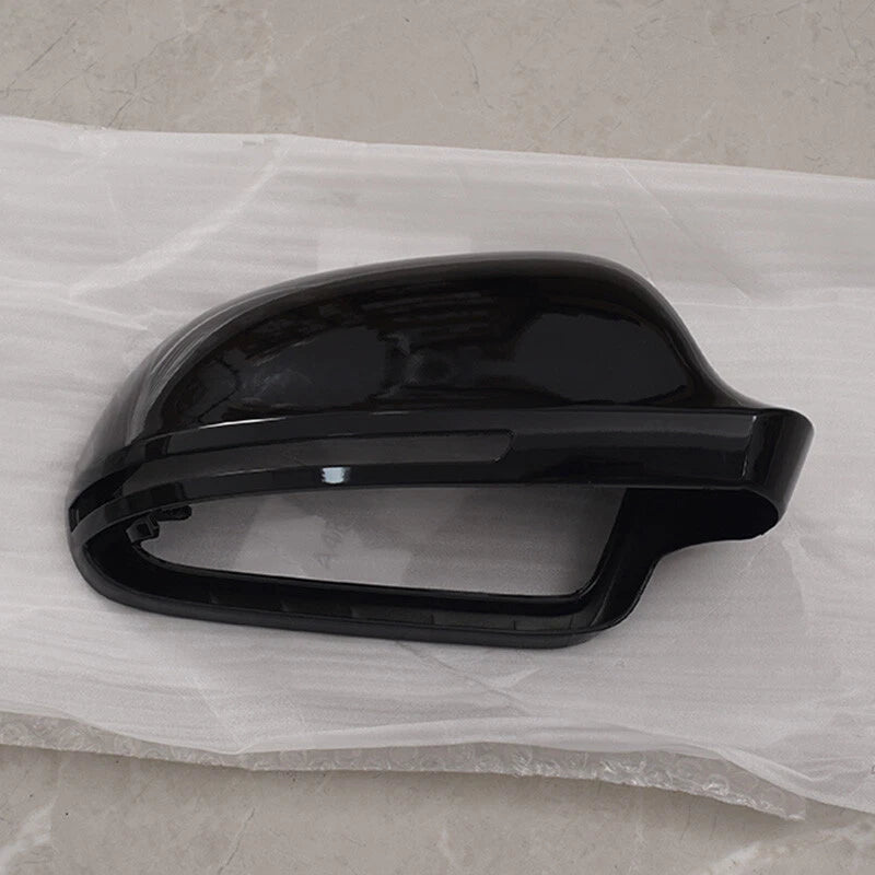 Right Rearview Mirror Cover Cap Glossy Black for Audi A3 A4 A5 S5 RS3 RS4 RS5